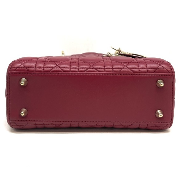 Christian Dior Lady Dior My ABCDior Lambskin Small - Red - Picture 3 of 8